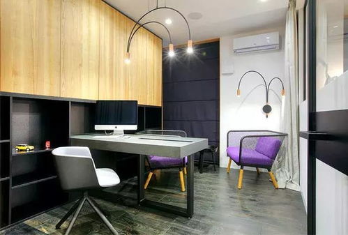 基輔設(shè)計新潮 合二為一的多色空間住宅室內(nèi)裝飾裝修